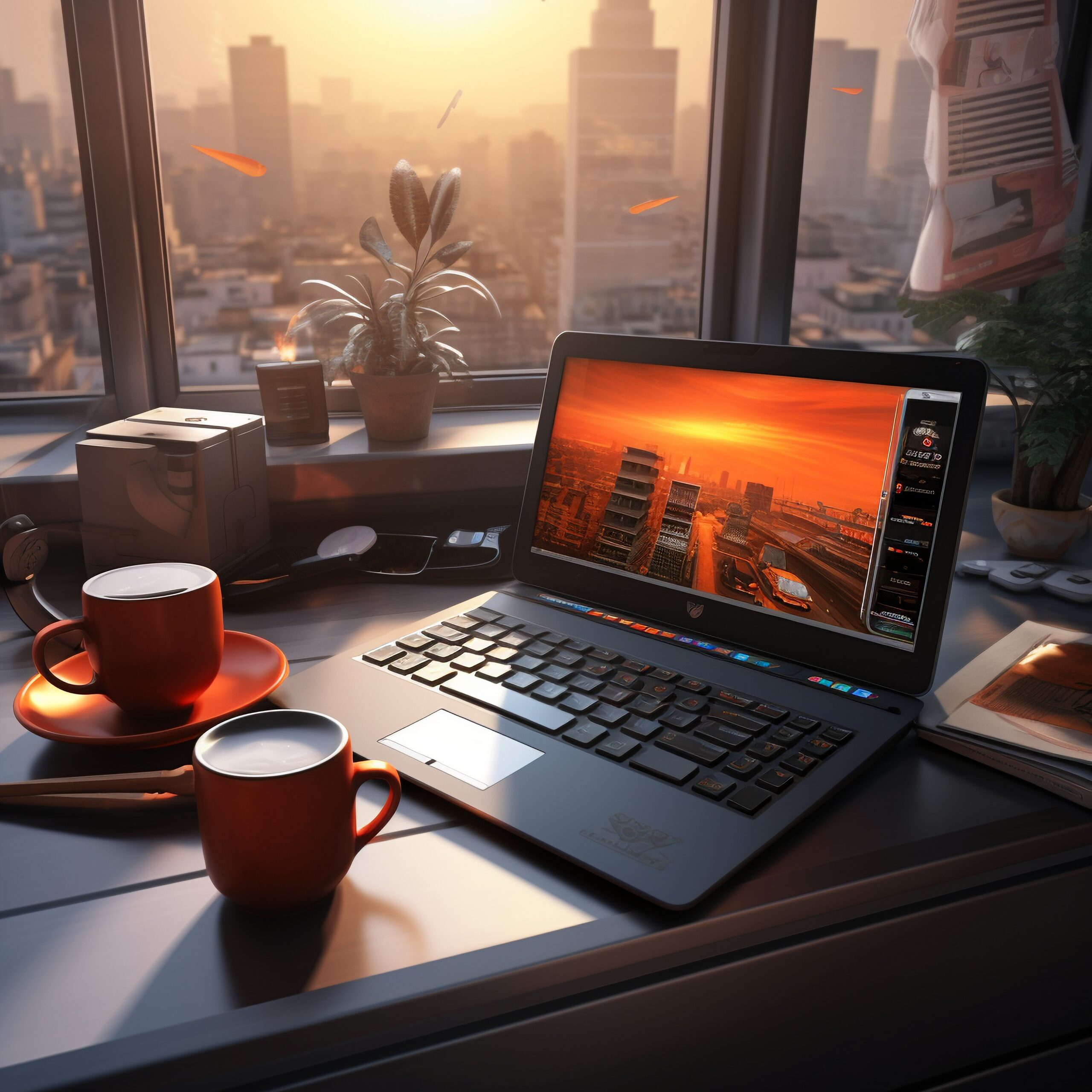 3d-laptop-device-with-screen-keyboard