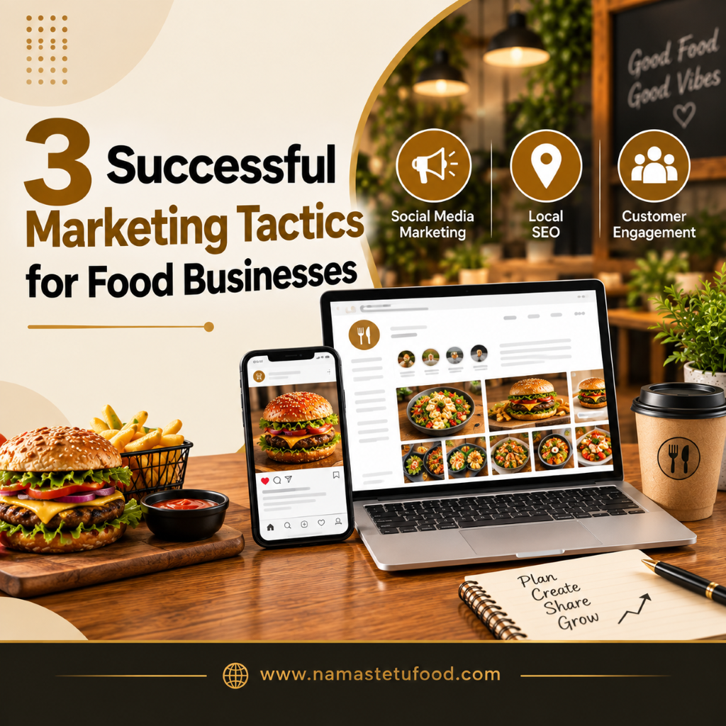 3 Successful Marketing Tactics for Food businesses