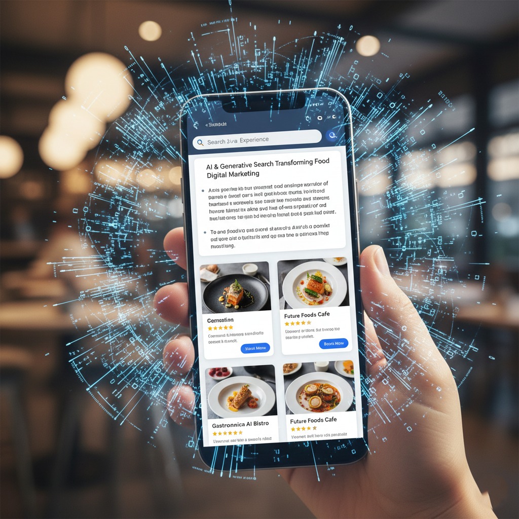 AI & Generative Search Transforming Food Digital Marketing