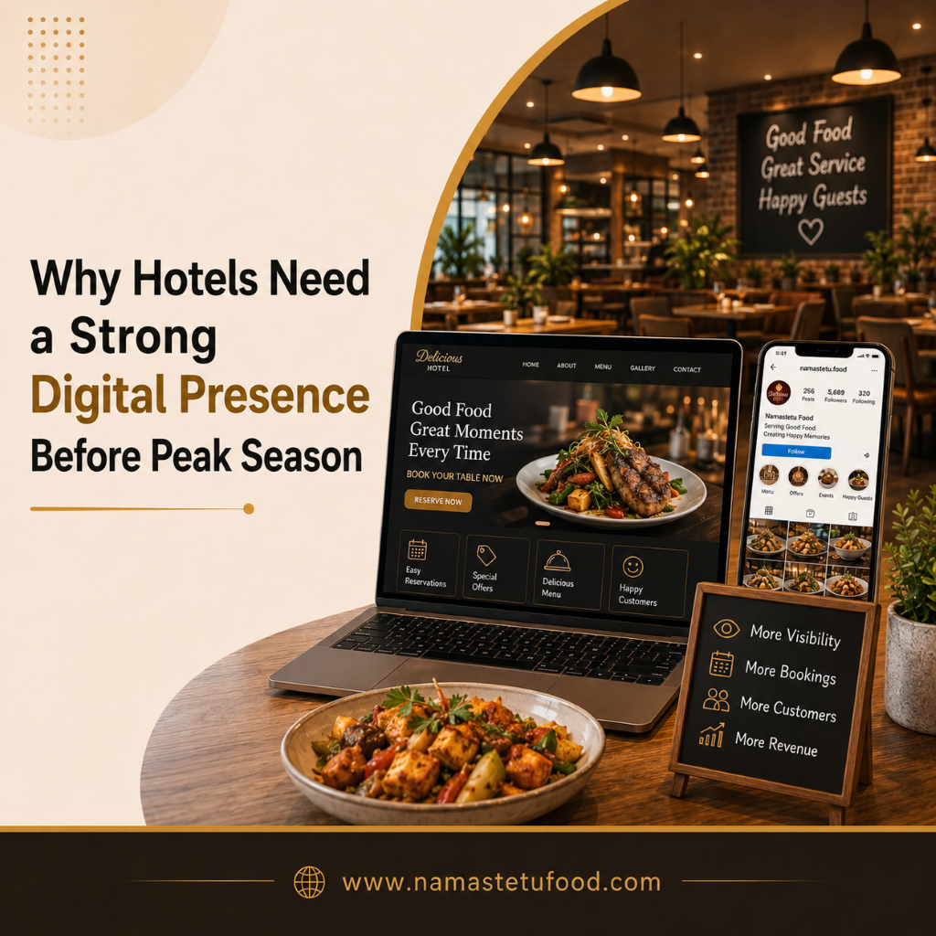 Why Hotels Need a Strong Digital Presence Before Peak Season