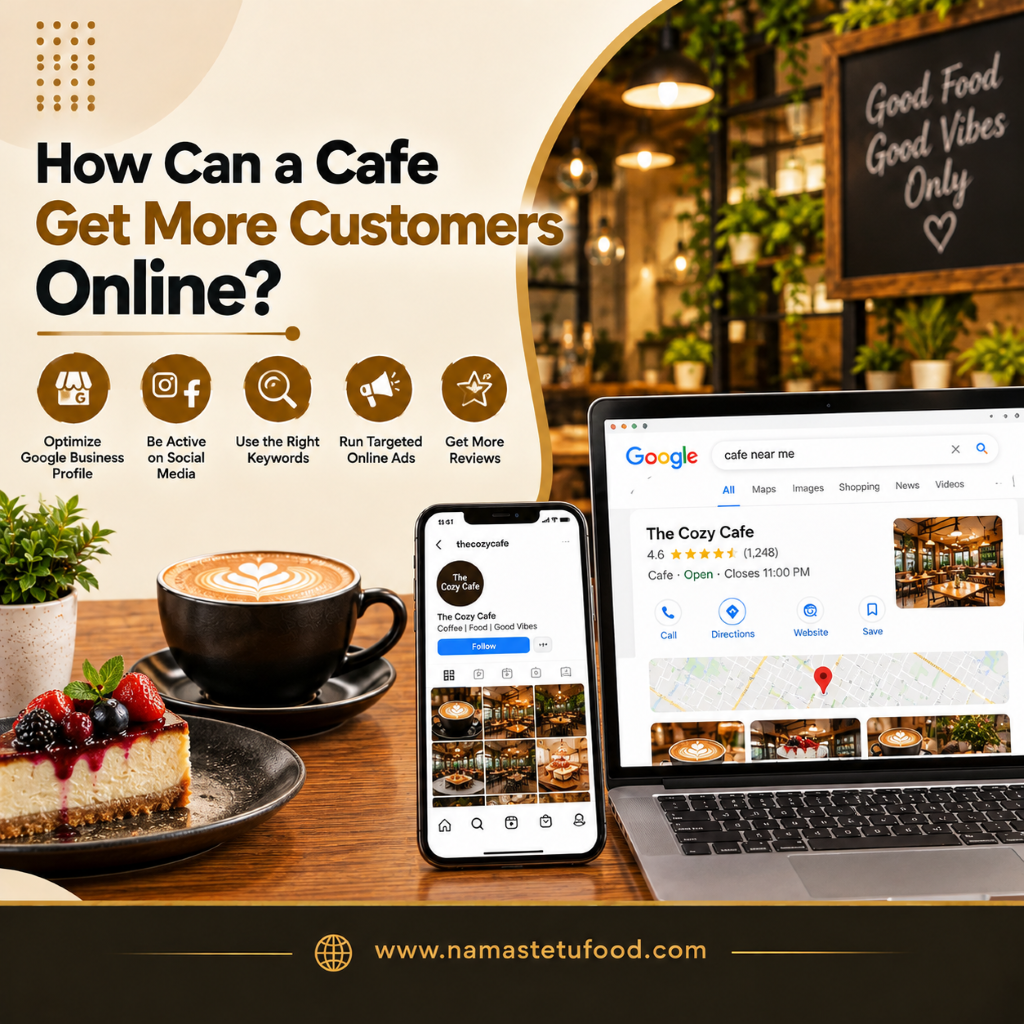 How Can a Cafe Get More Customers Online?