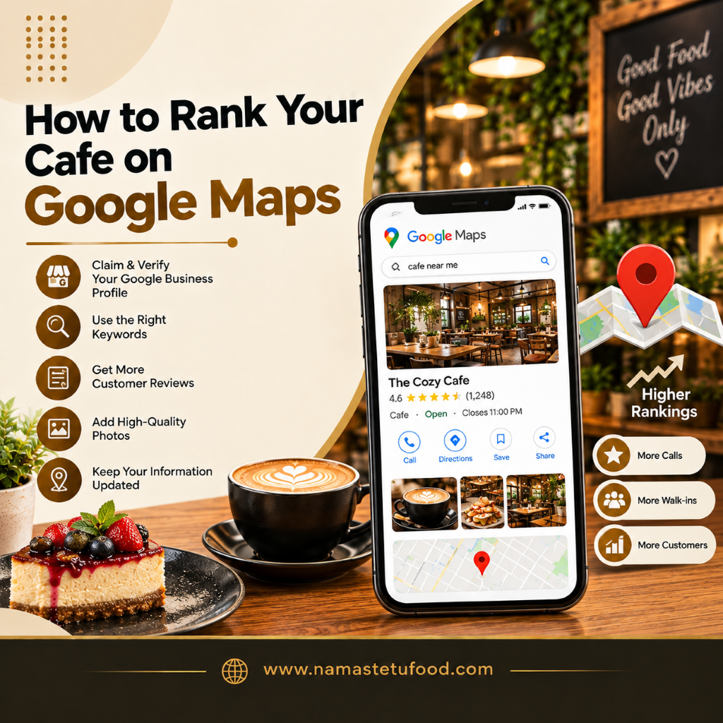 How to Rank Your Cafe on Google Maps